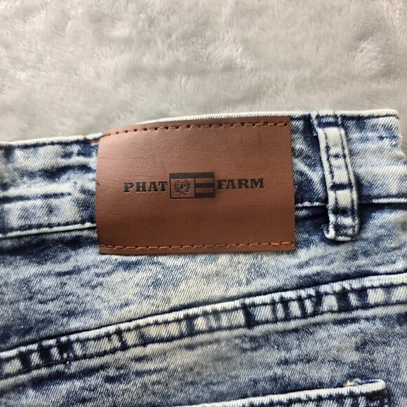 Phat Farm Skinny Jeans 30x30 NWT Ice Blue - Picture 10 of 15